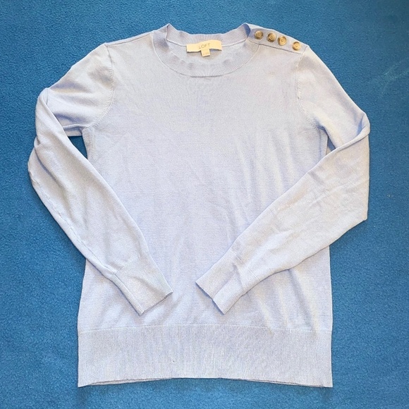 LOFT Tops - Loft size small light blue lightweight sweater tag is loose